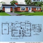 1960 Ranch House Floor Plans