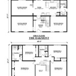 2 Story House Floor Plan With Dimensions