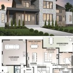 4 Bedroom 2 Story House Plans 3d