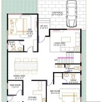 40x60 East Facing House Plans