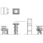 Fire Watch Tower Building Plans Dwg
