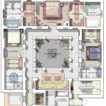 Moroccan Riad House Plans