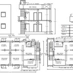 Plan Section Elevation Of A Simple House