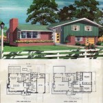 Tri Level House Plans 1960s